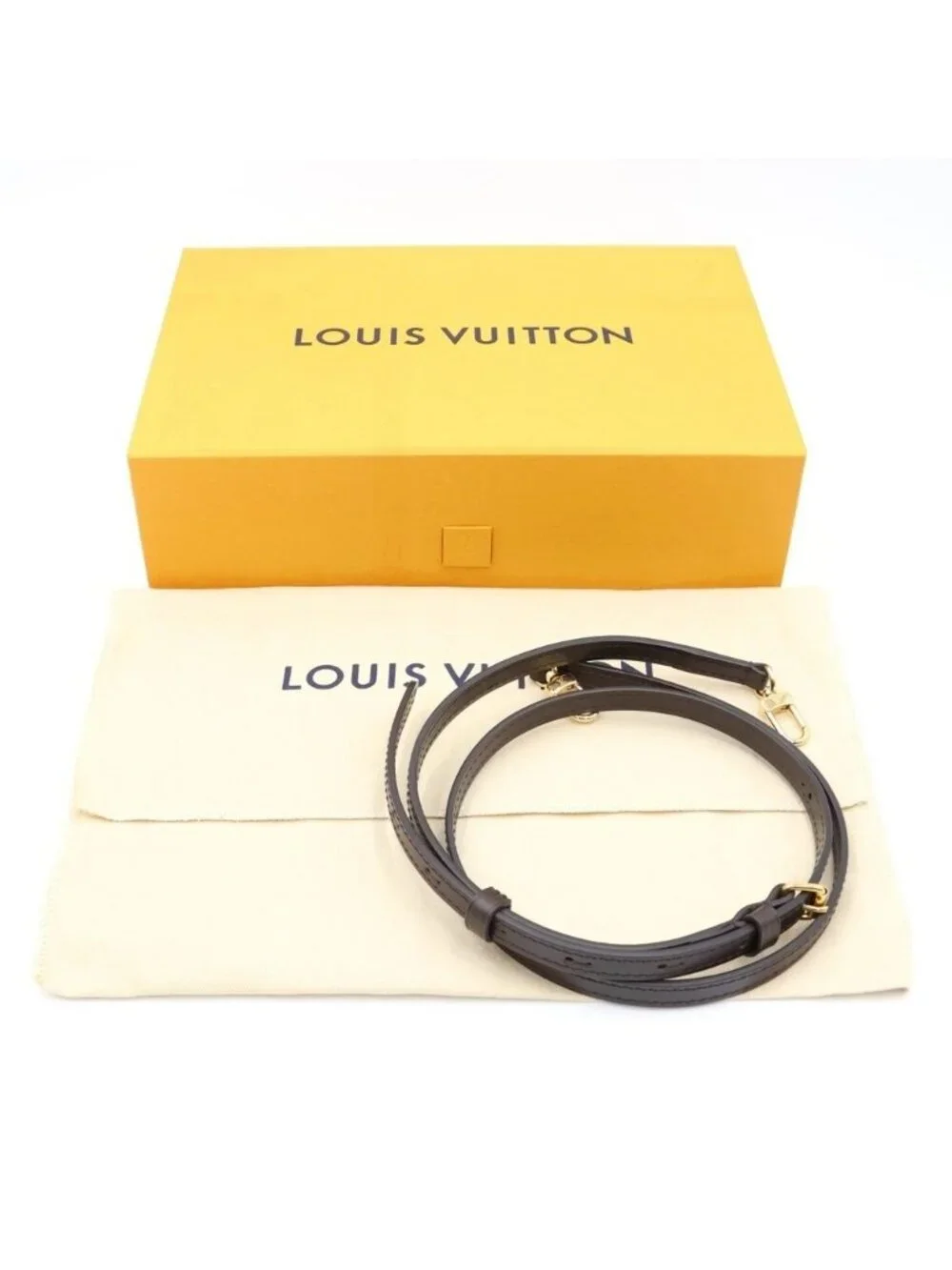 Louis Vuitton Monogram Dune Nano Speedy 2-Way Shoulder Bag White Brown Leather